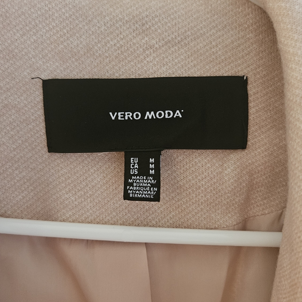 Vero Moda Pink Trench Coat Elegant and Sophisticated - Picture 2 of 3